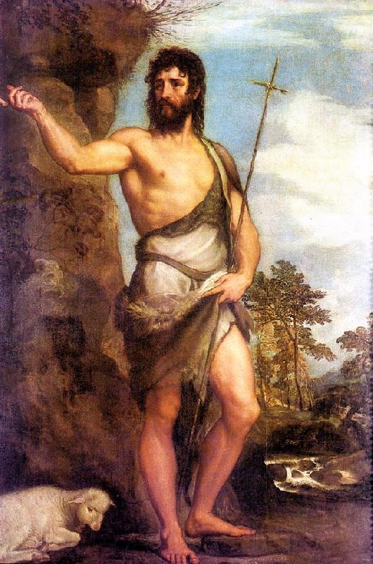 TIZIANO Vecellio St. John the Baptist er